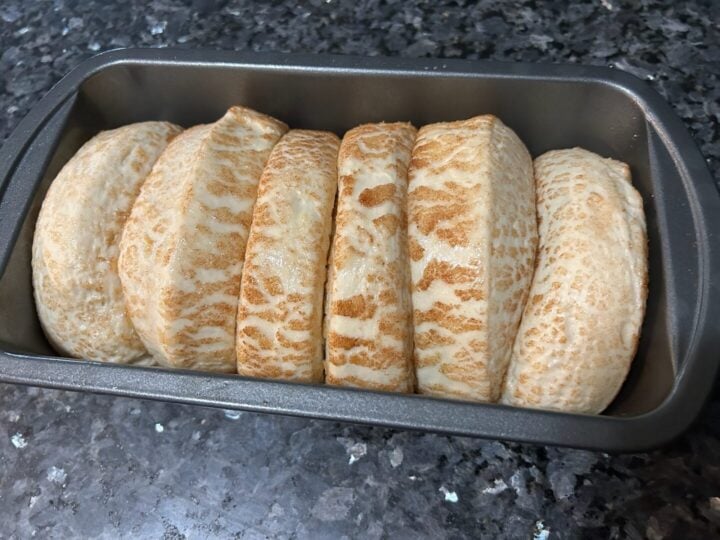 risen cinnamon bread dough