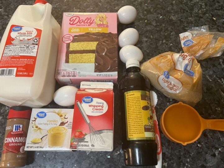 snickerdoodle cake ingredients