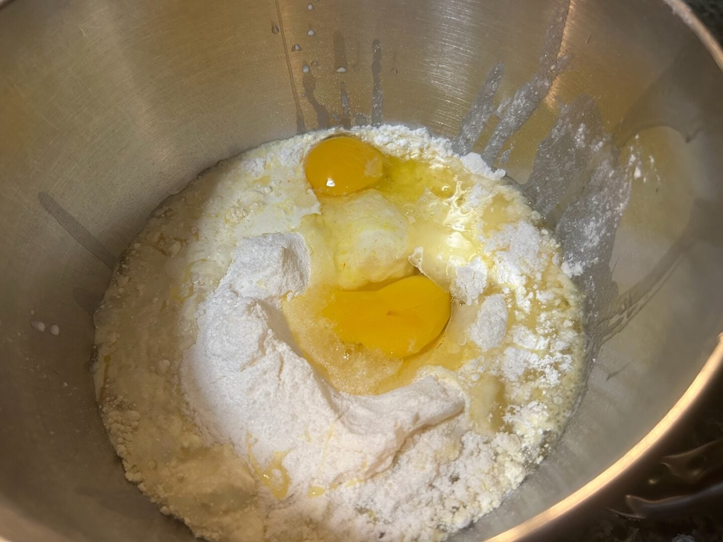 snickerdoodle cake batter