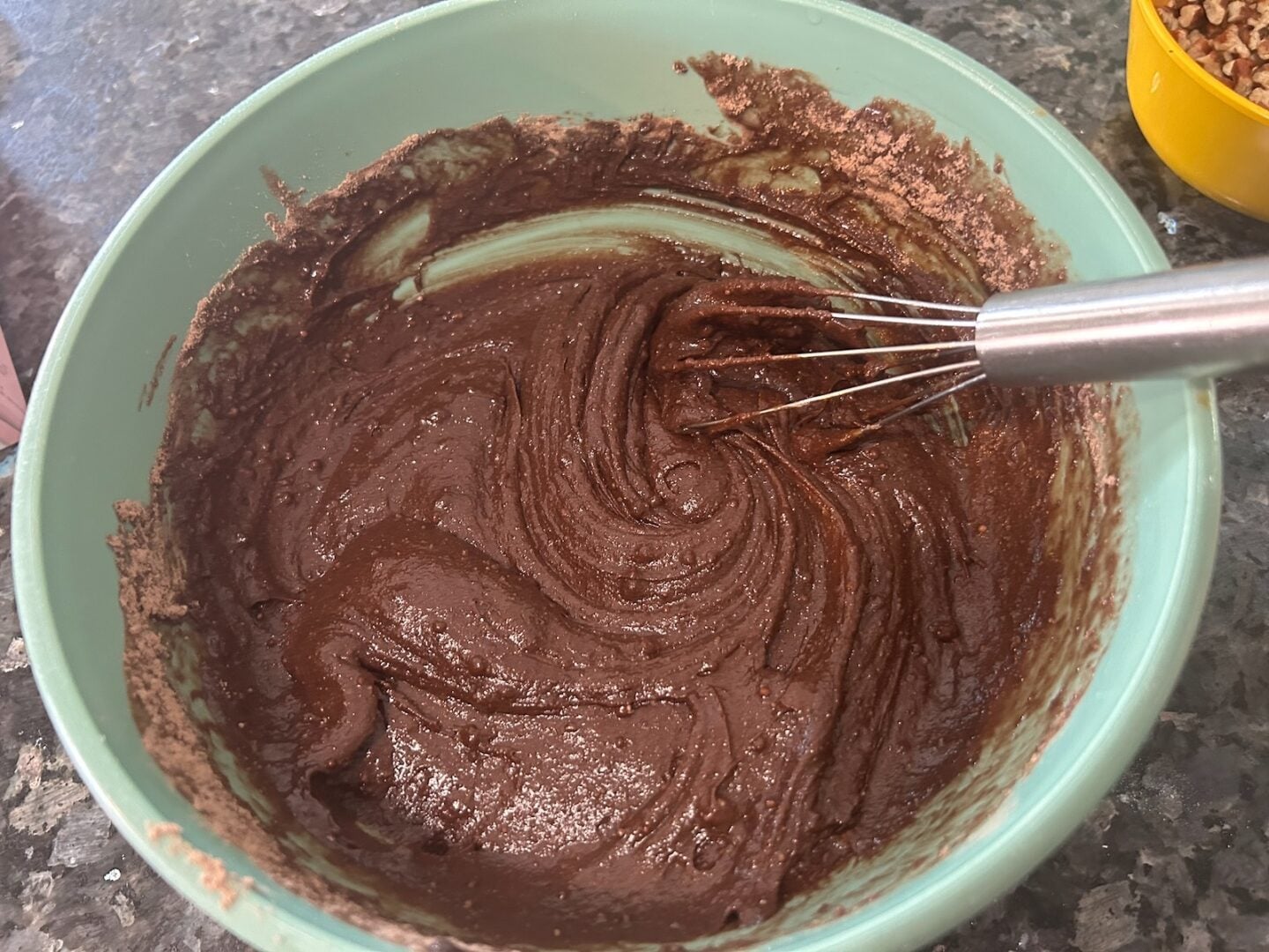 brownie batter