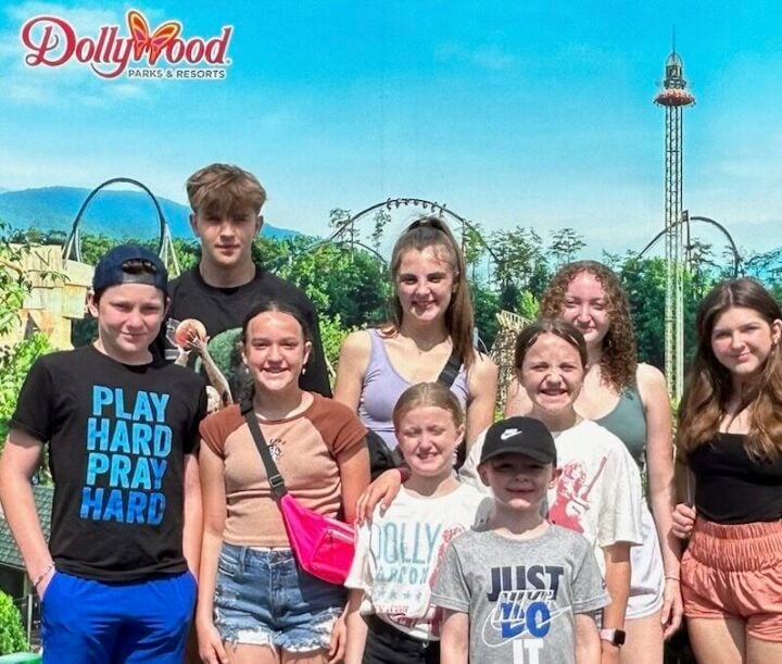 Dollywood with the grandkids!