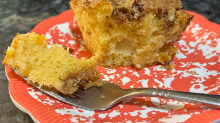 Image for Easy Peach Coffee Cake with Cake Mix