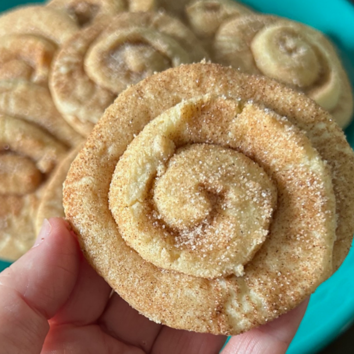 Dolly Parton Cinnamon-Sugar Pinwheel Cookies