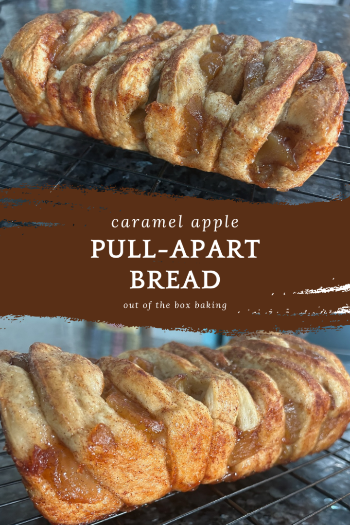 Easy Caramel Apple Pull-Apart Bread