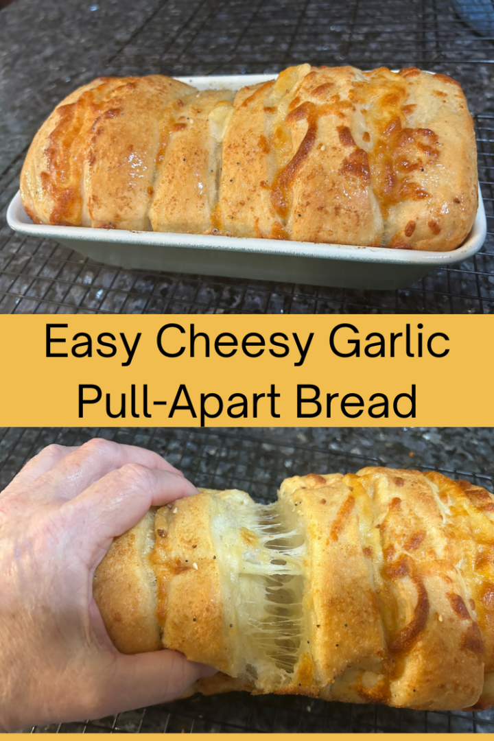 Easy Cheesy Garlic Pull-Apart Bread