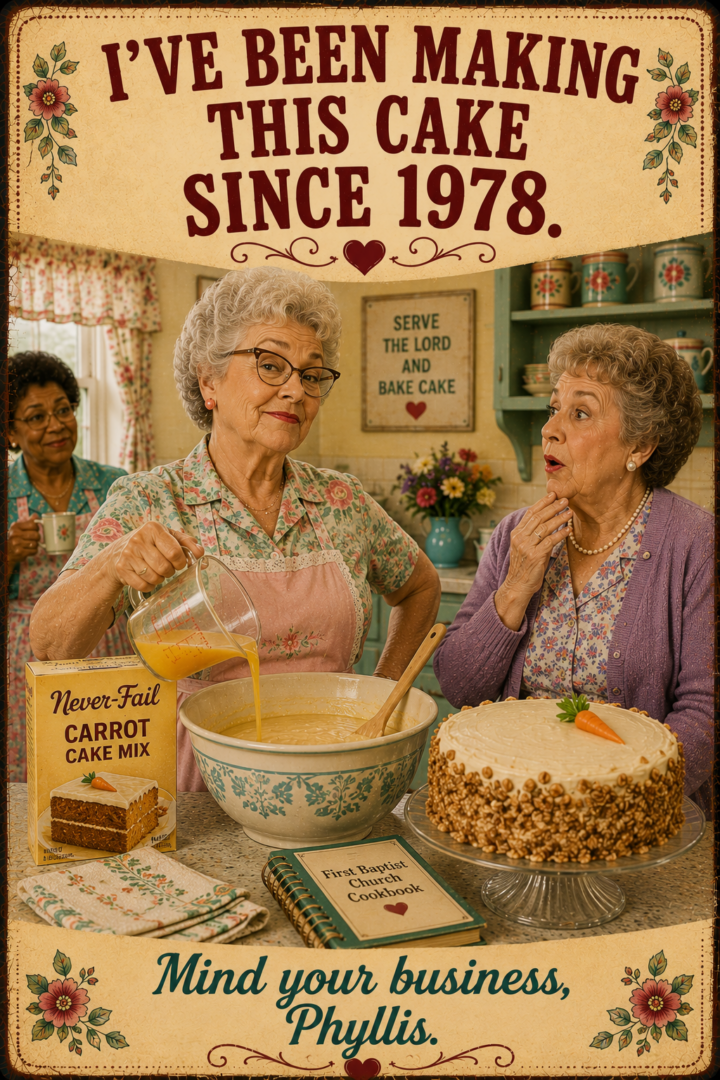 church potluck baking