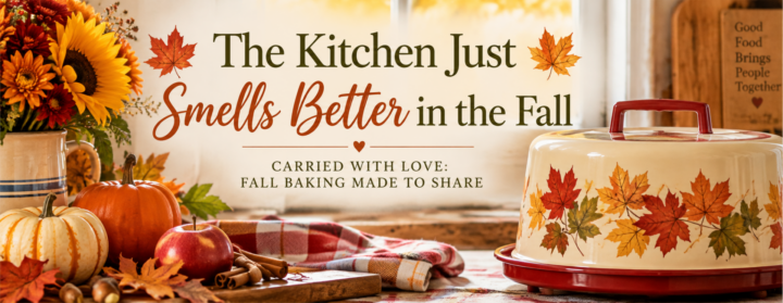 the kitchen smells better in the fall
