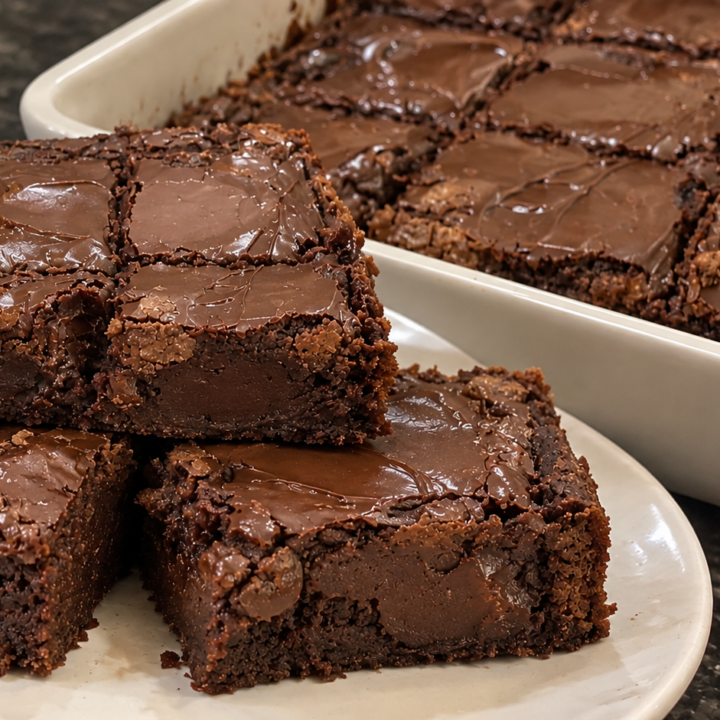 Easy Black Magic Brownies