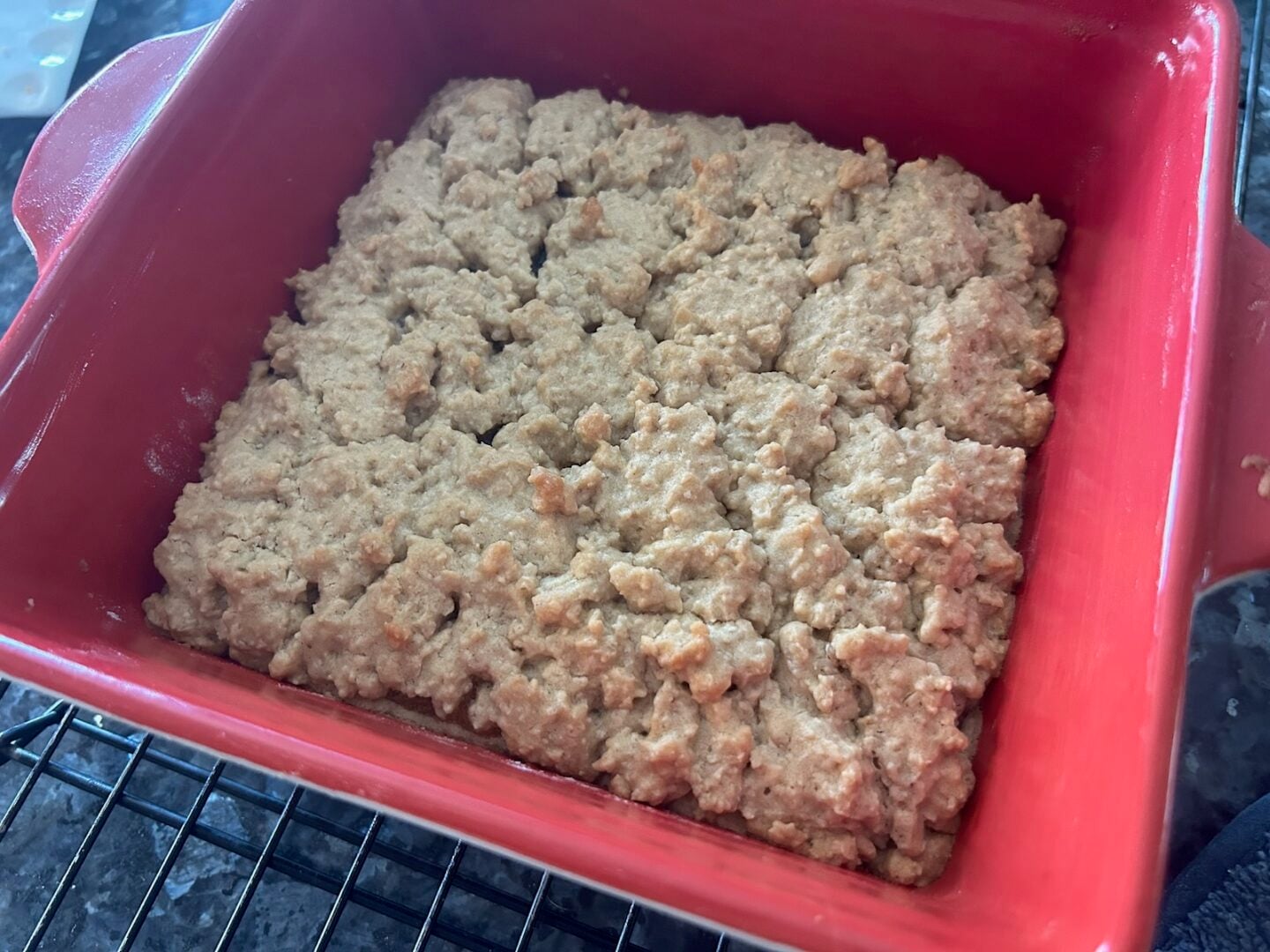 Soft-Baked Fruit and Grain Bars (Easy Homemade Breakfast Bars) apple version