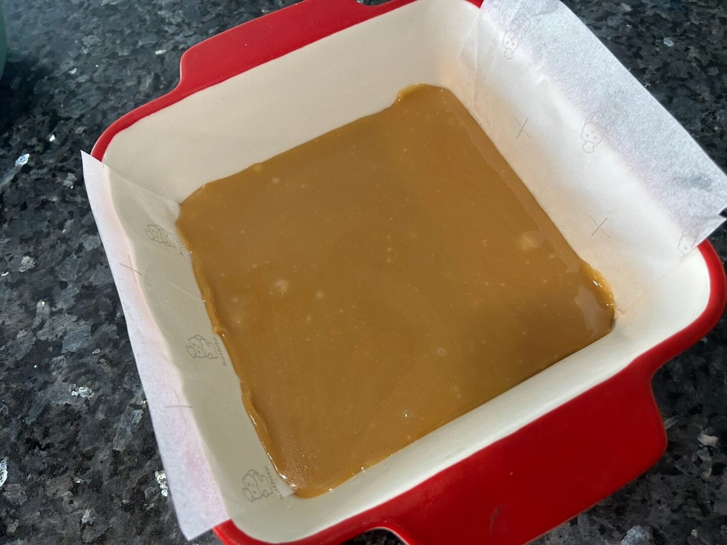 caramel layer