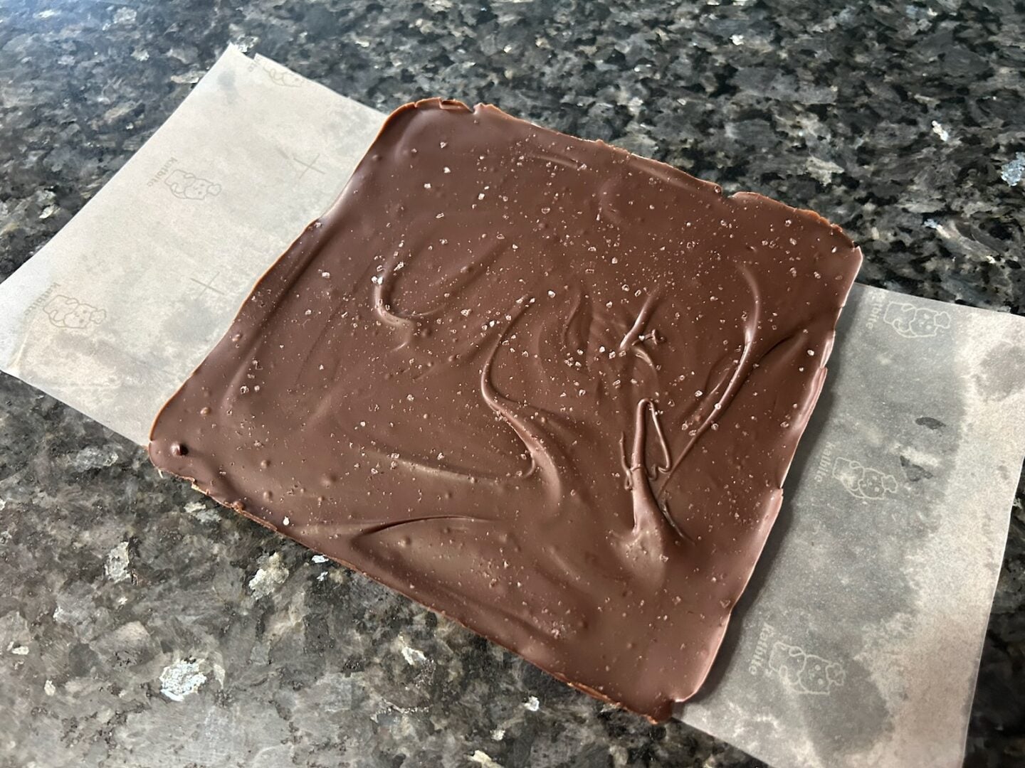 Chocolate-Covered Caramel Bars with Sea Salt