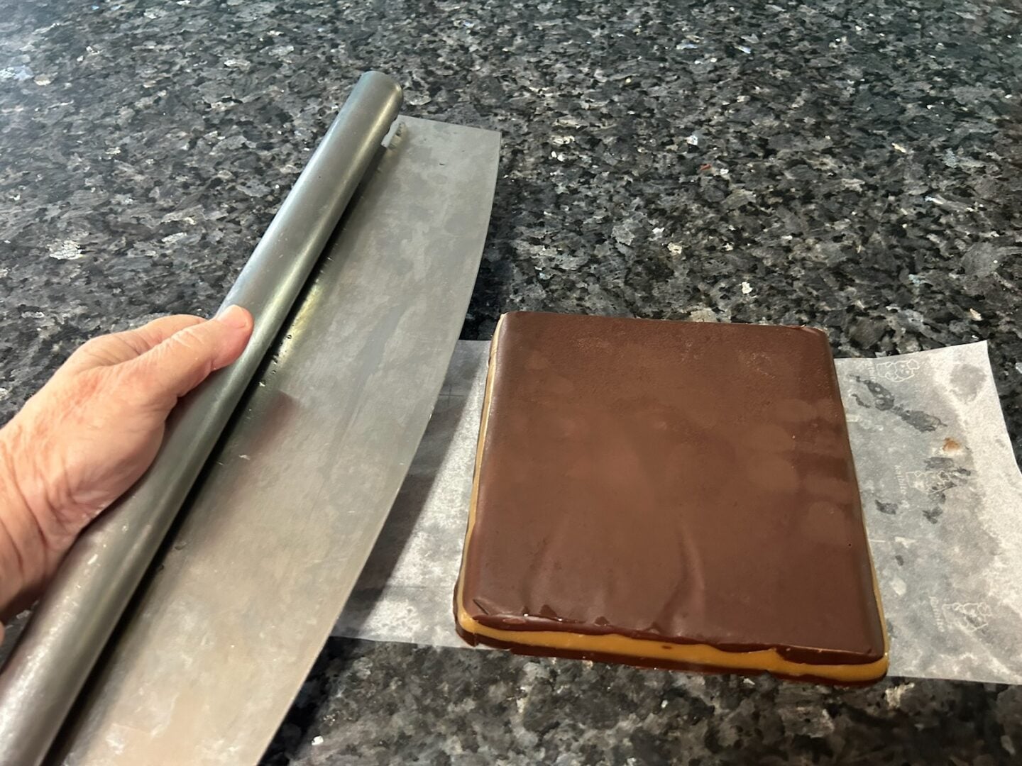 Chocolate-Covered Caramel Bars with Sea Salt