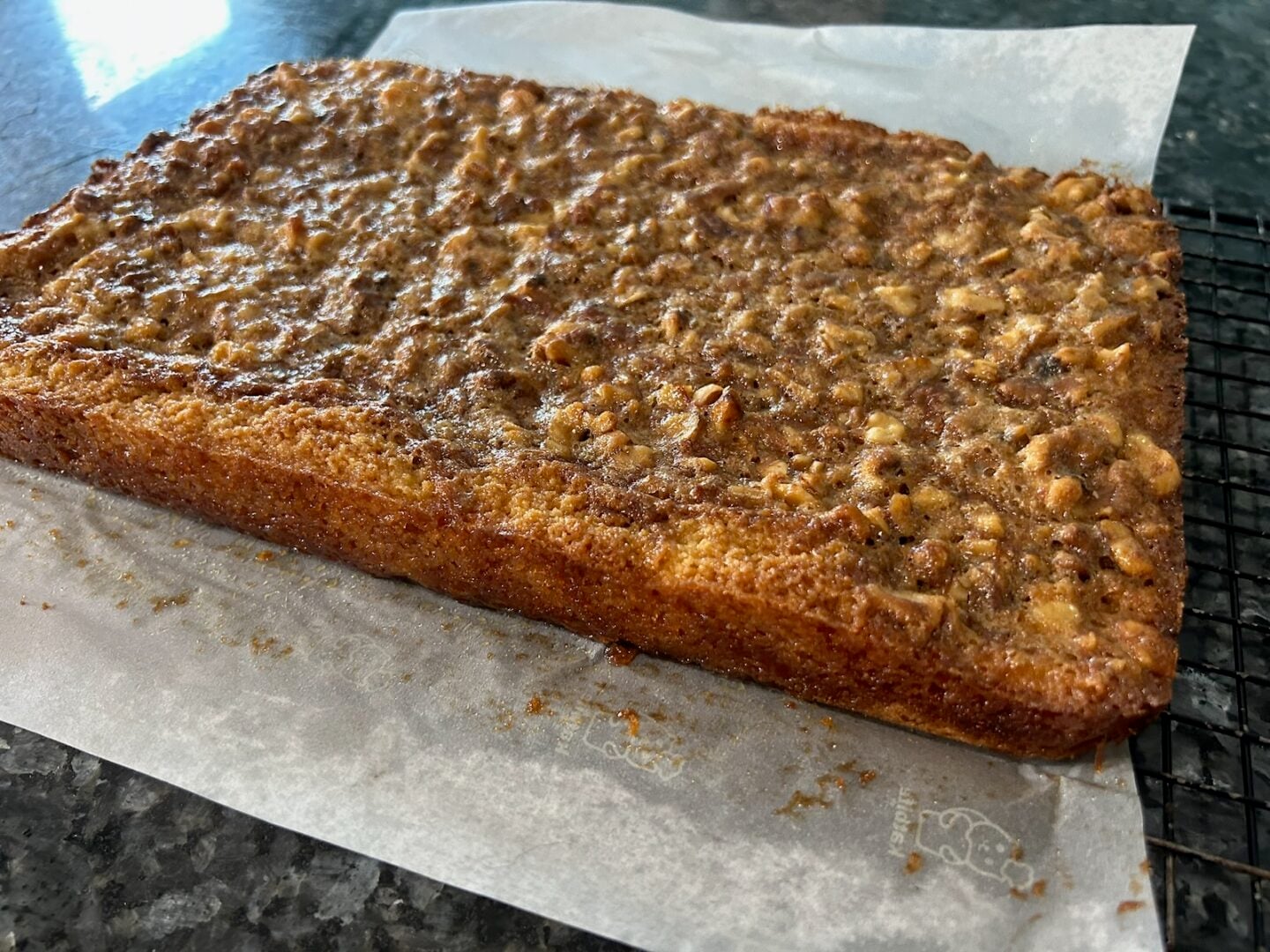 Easy Maple Walnut Bars (Doctored Cake Mix)