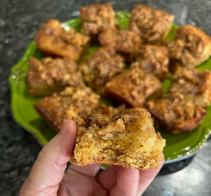 Easy Maple Walnut Bars (Doctored Cake Mix)