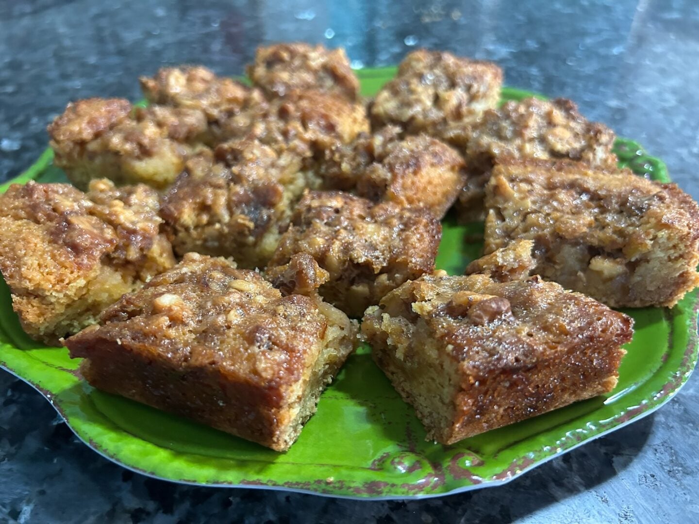 Easy Maple Walnut Bars (Doctored Cake Mix)