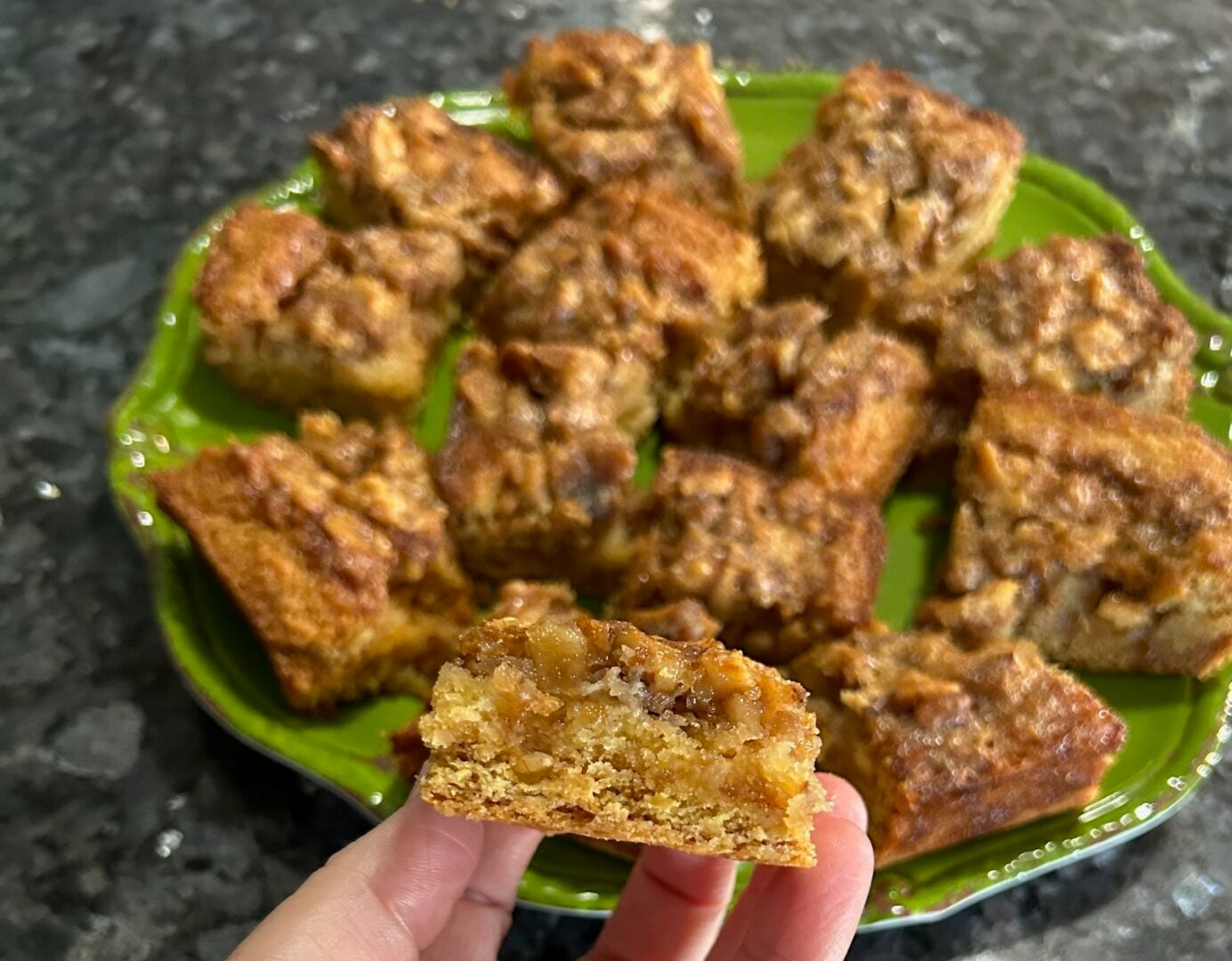 Easy Maple Walnut Bars (Doctored Cake Mix)