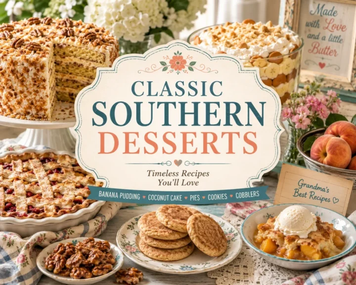 classic southern desserts