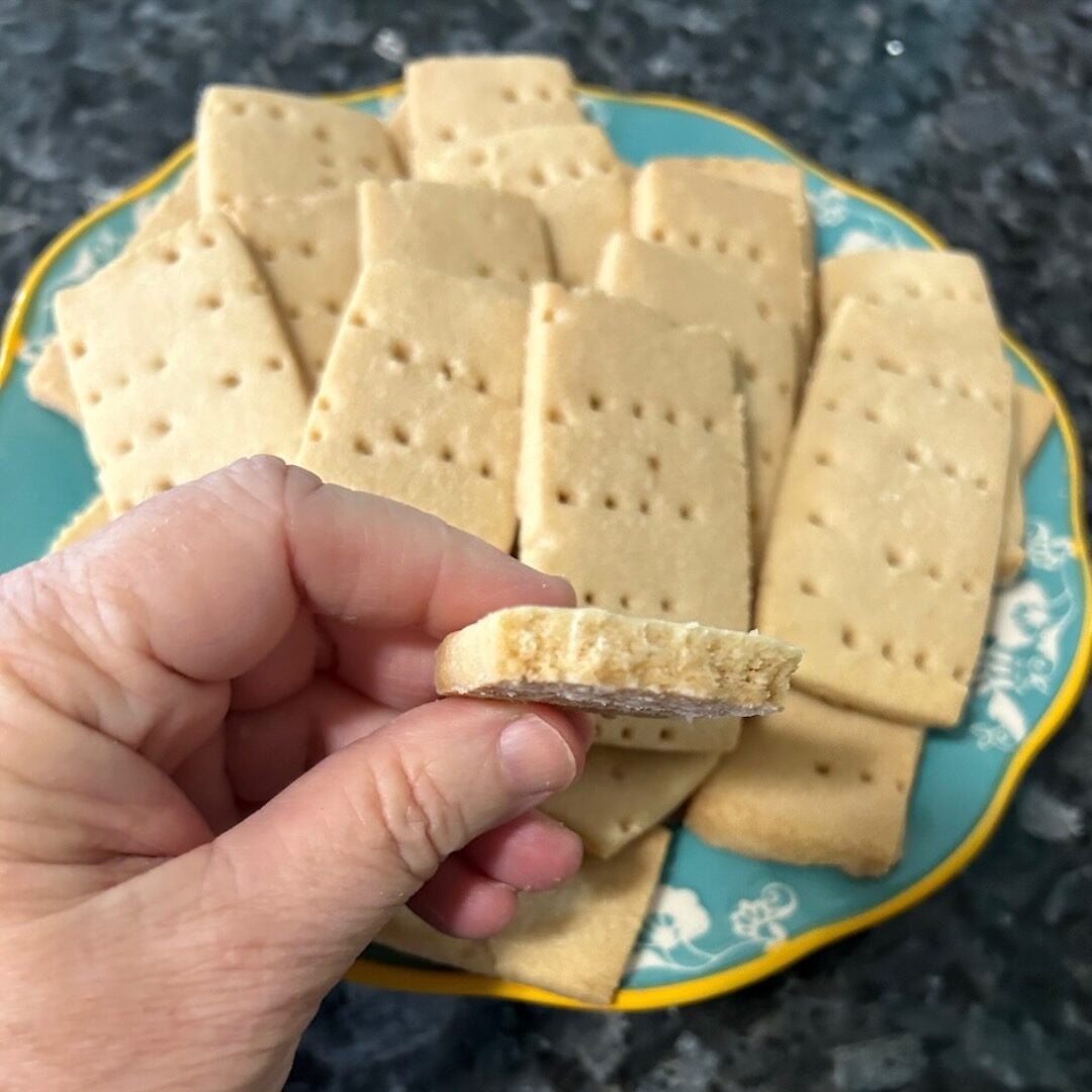 Scottish shortbread cookies