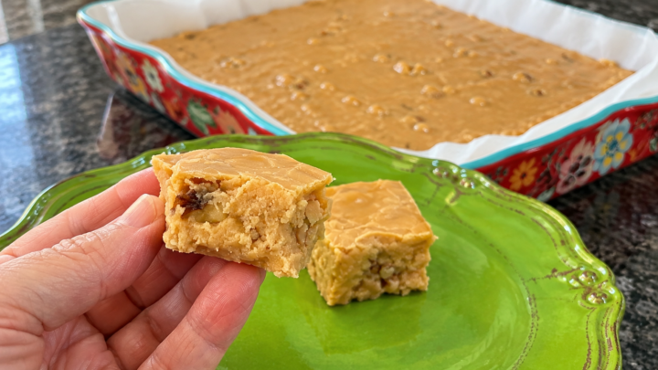 easy butterscotch walnut fudge