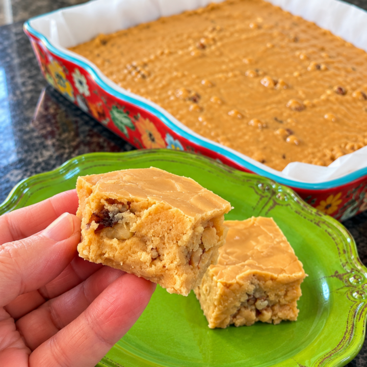 Easy Butterscotch Walnut Fudge
