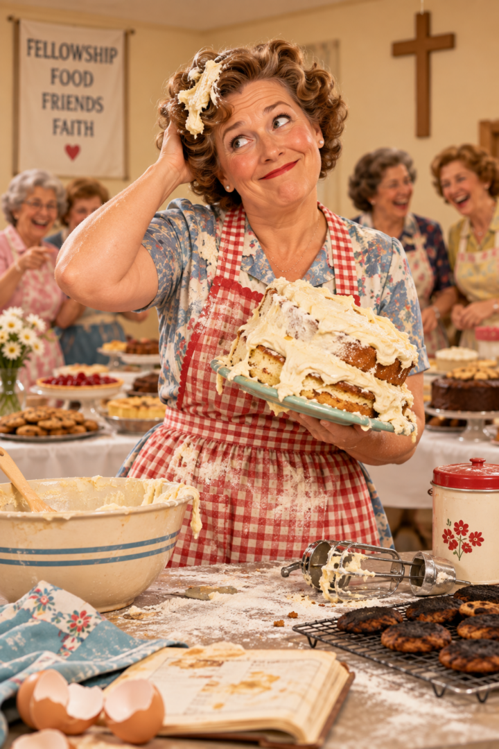 messy baker