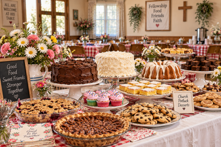 church potluck baking