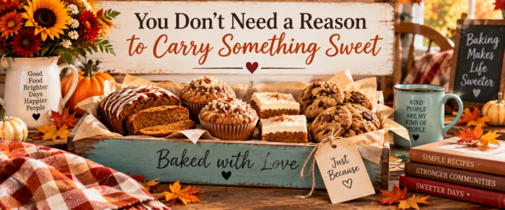 fall baking: You don't need a reason to carry something sweet