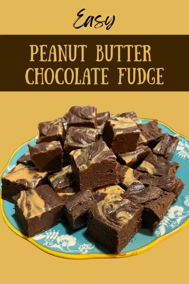 easy peanut butter chocolate fudge