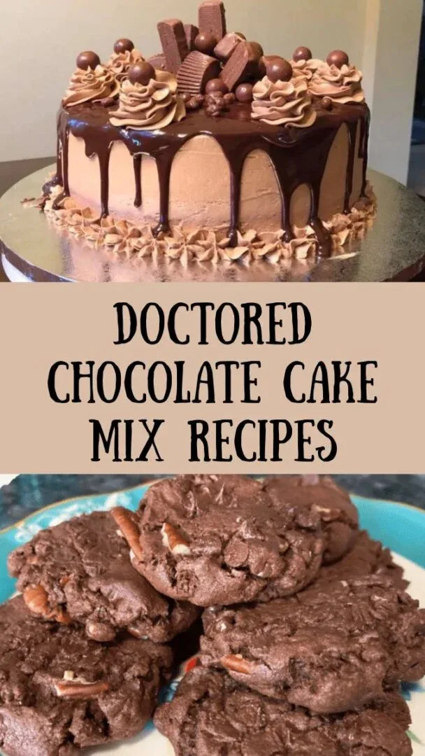 doctored chocolate cake mix recipes