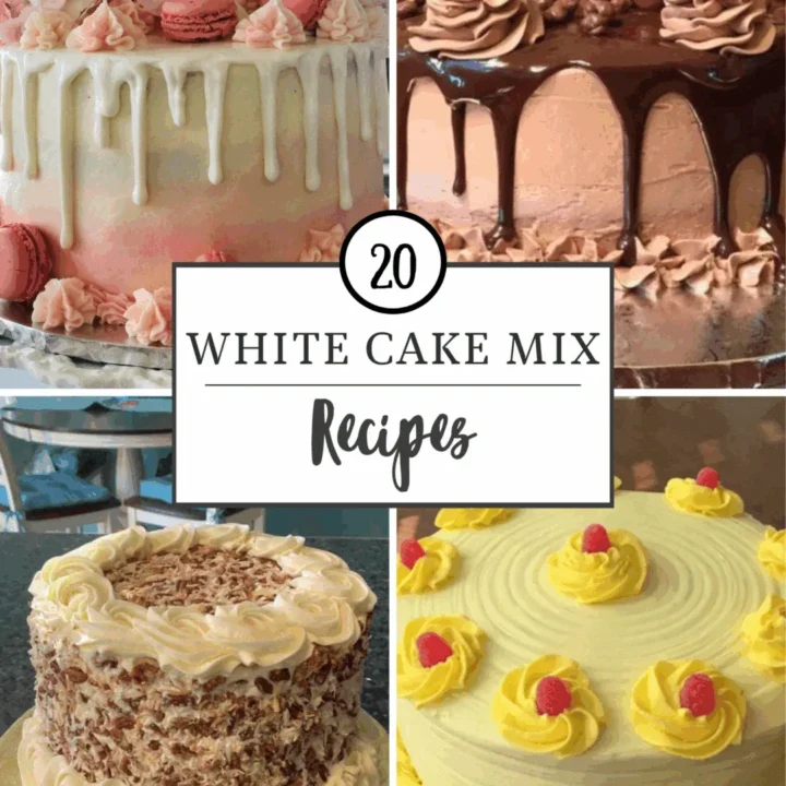 20 white cake mix recipes