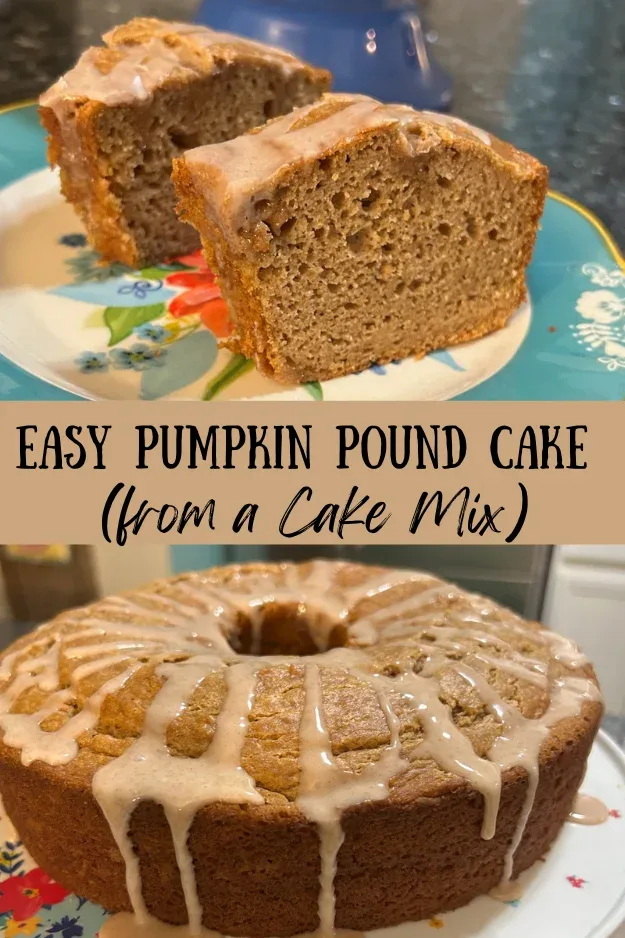 pumpkin pound cake from a cake mix