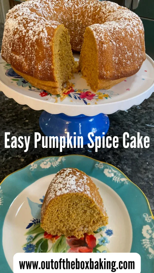 pumpkin spice bundt cake