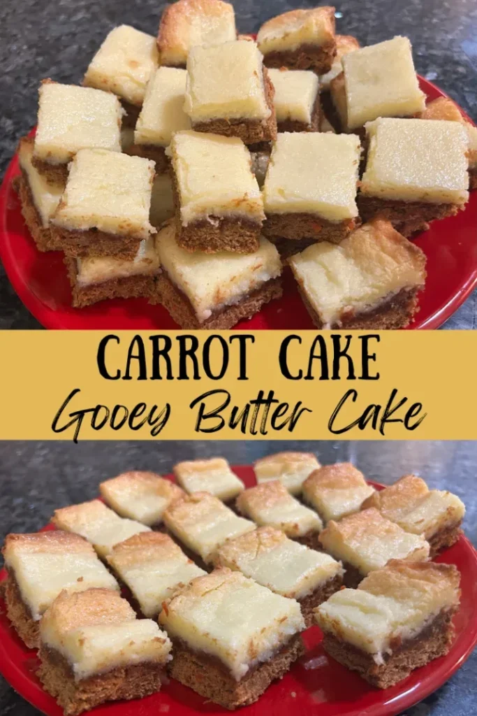 gooey butter carrot cake