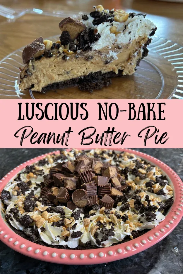 no bake peanut butter pie
