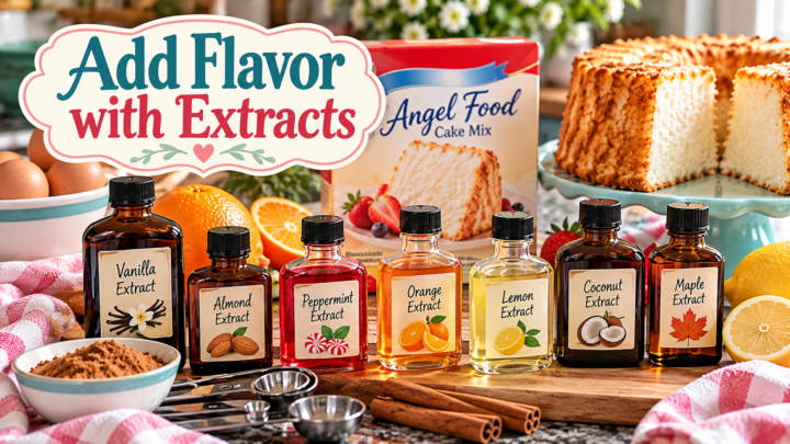 add flavor with extracts