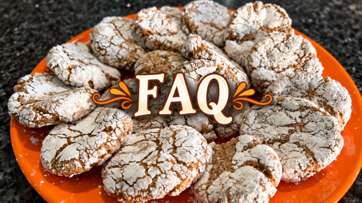 Pumpkin Spice Crinkle Cookies (Easy Cake Mix Recipe) FAQ image