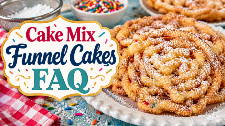 funnel cake FAQ section