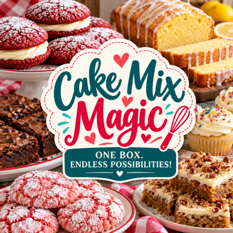 Cake Mix Magic: What to Make With Every Flavor of Cake Mix