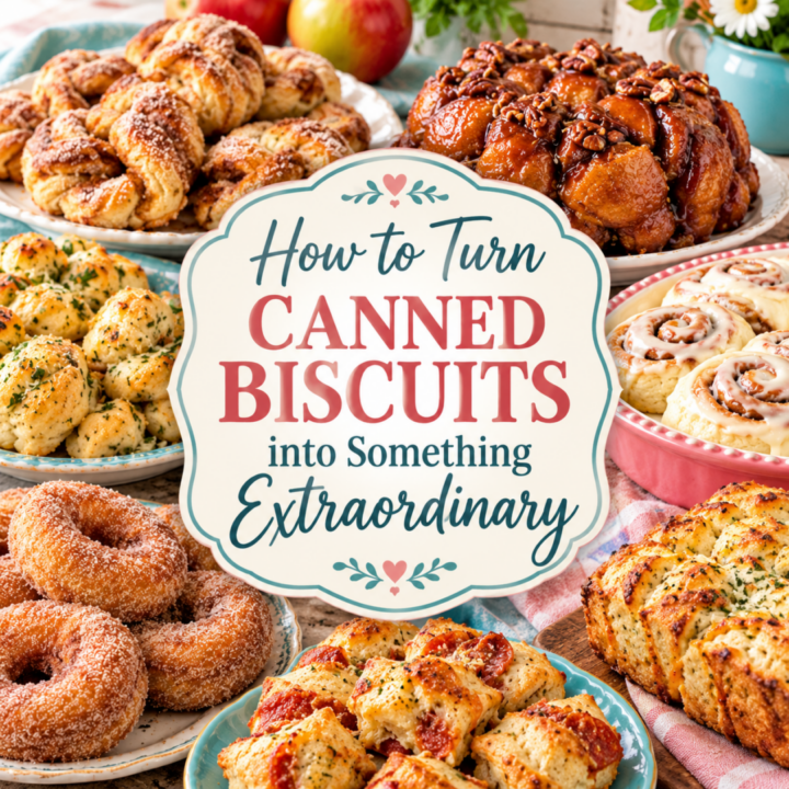 how to turn canned biscuits into something extraordinary 