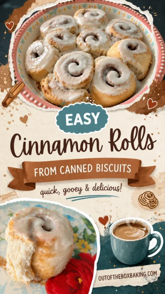 canned biscuit cinnamon rolls