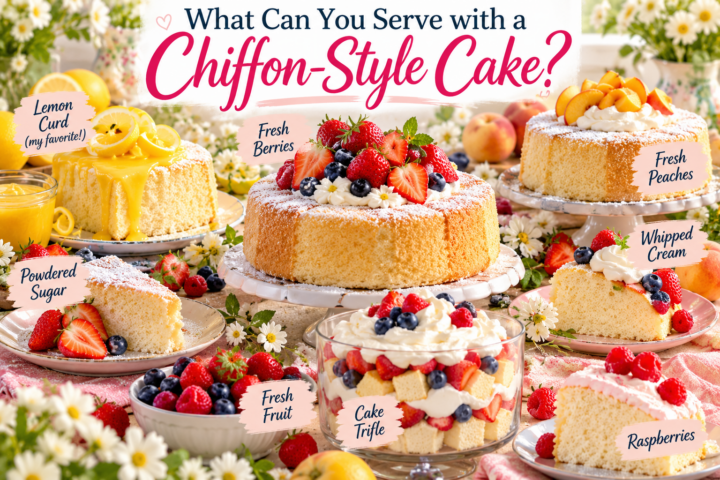 what can you serve with chiffon cake?