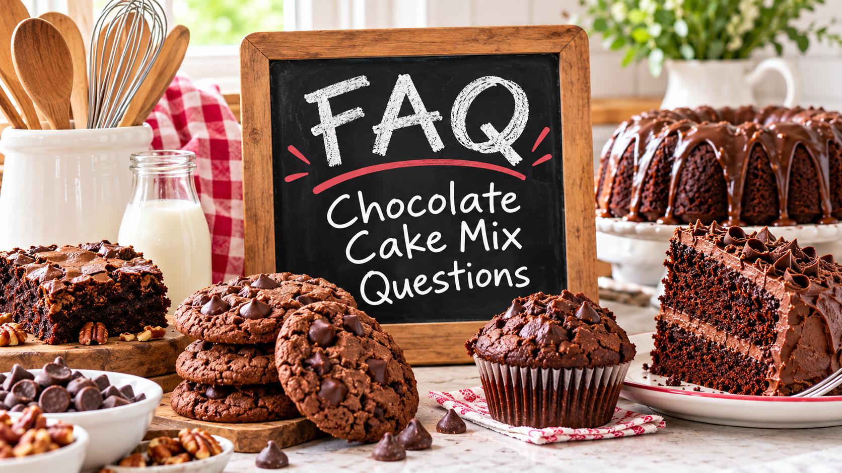chocolate cake mix FAQ
