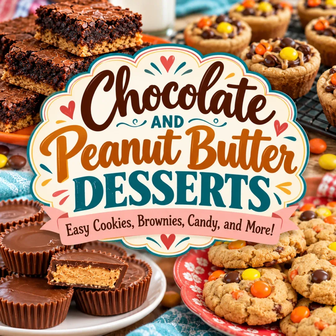 chocolate and peanut butter desserts