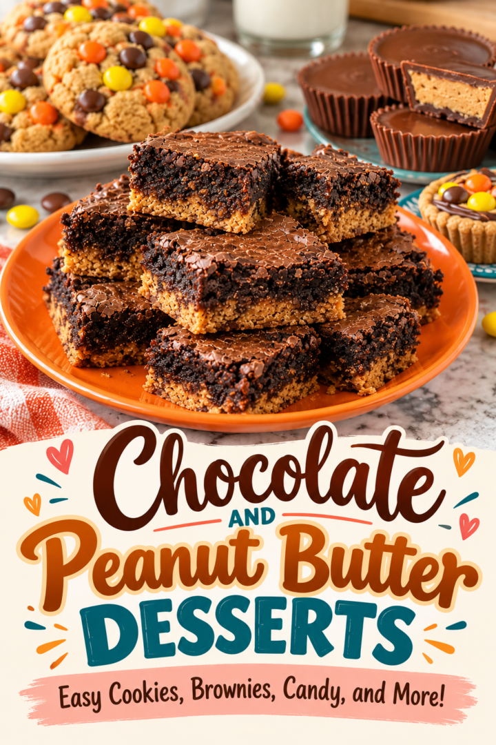 chocolate and peanut butter desserts