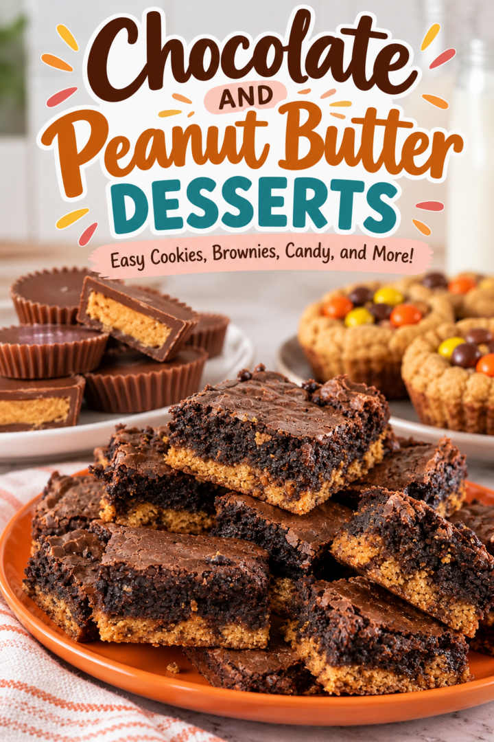 chocolate and peanut butter desserts
