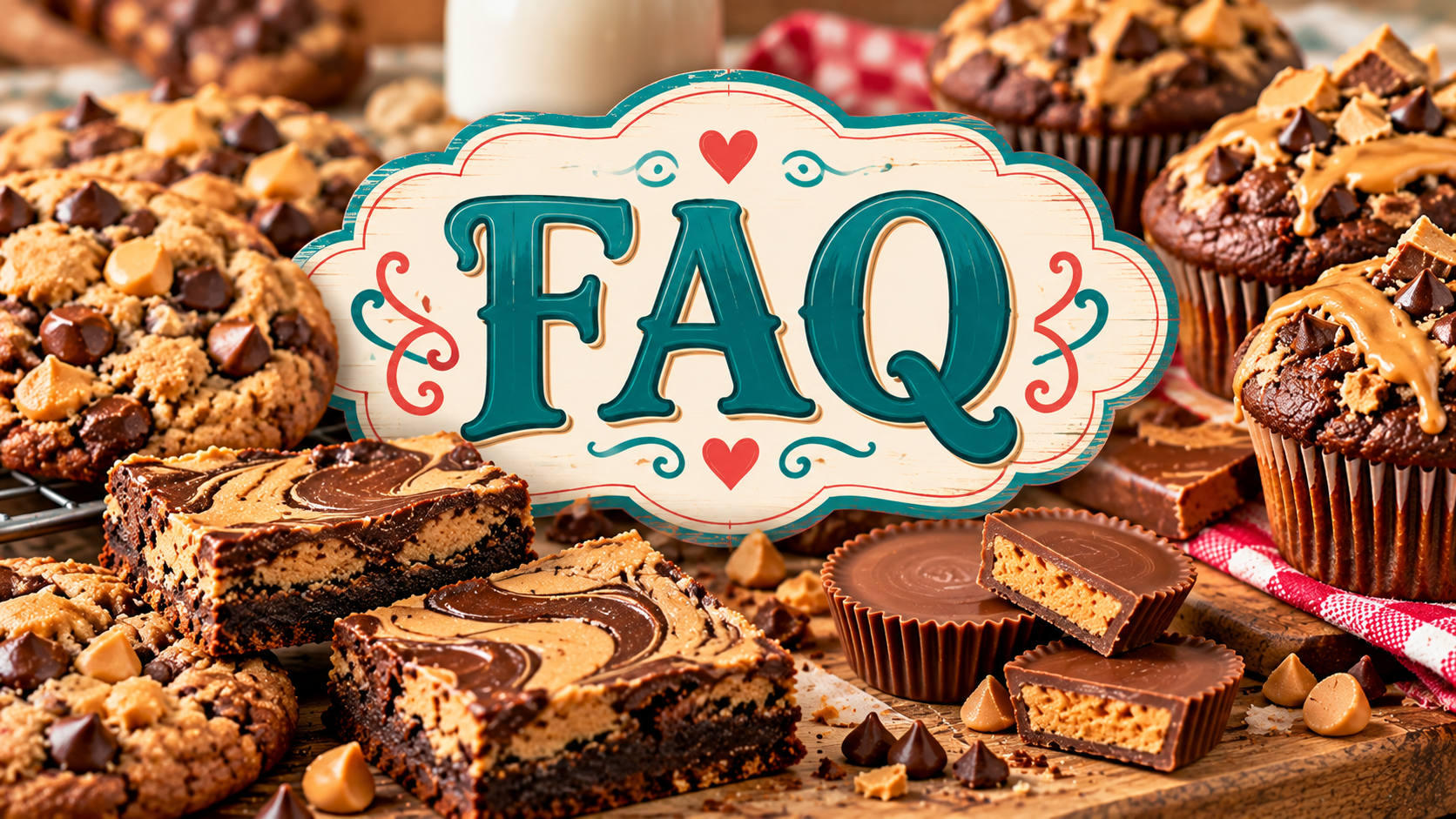 chocolate and peanut butter FAQs
