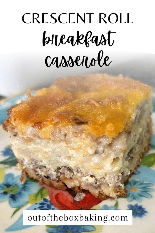 crescent roll breakfast casserole 