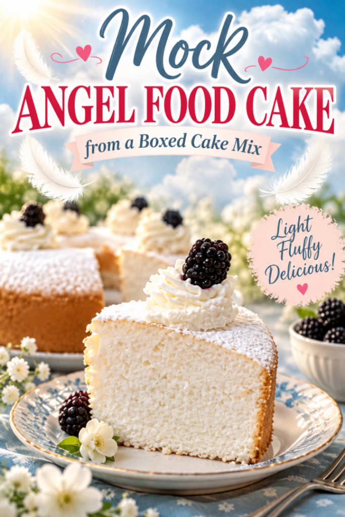 How to Turn a Boxed Cake Mix into a Chiffon Cake