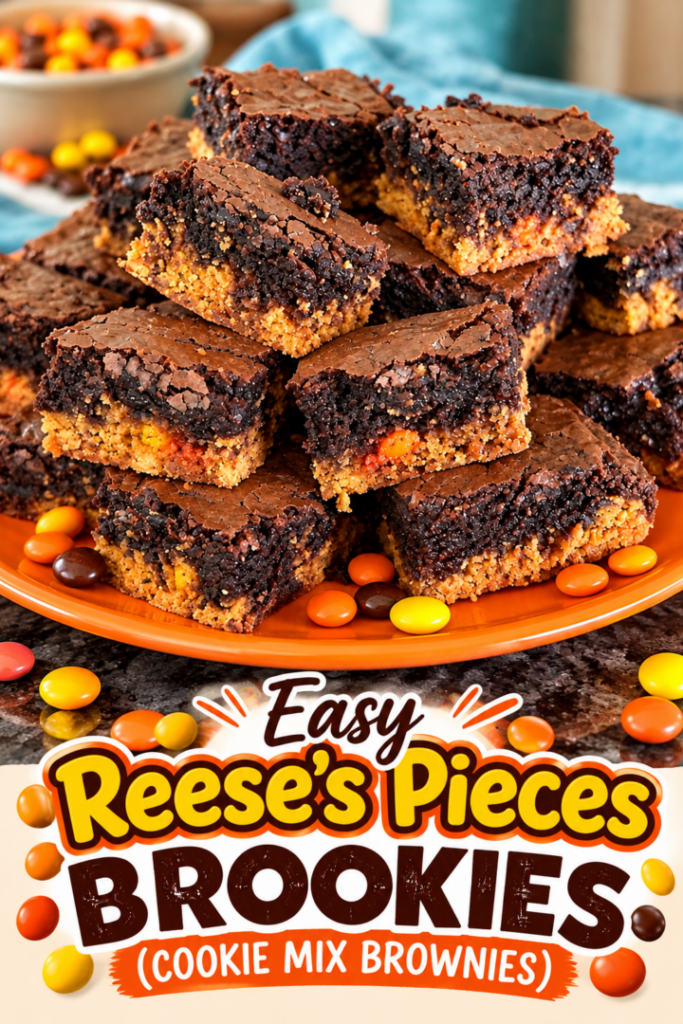 Reese's Pieces Brookies