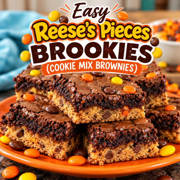 Reese's Pieces Brookies
